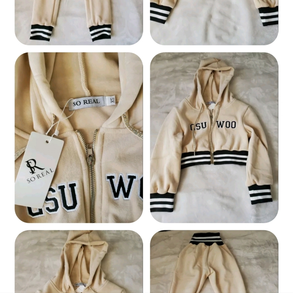 Gsuwoo Two Piece Hoodie Set